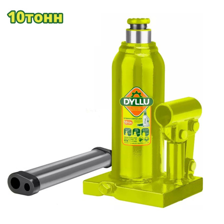 Домкрат гидравлический бутылочный 10 т. DYLLU DTHJ1510