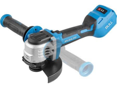 Аккум. углошлифмашина BULL CSG 1812-1 SR в кор. XLTpro  SOLO БЕСЩЕТ, 125 мм, рег. об., 10 000 об/мин