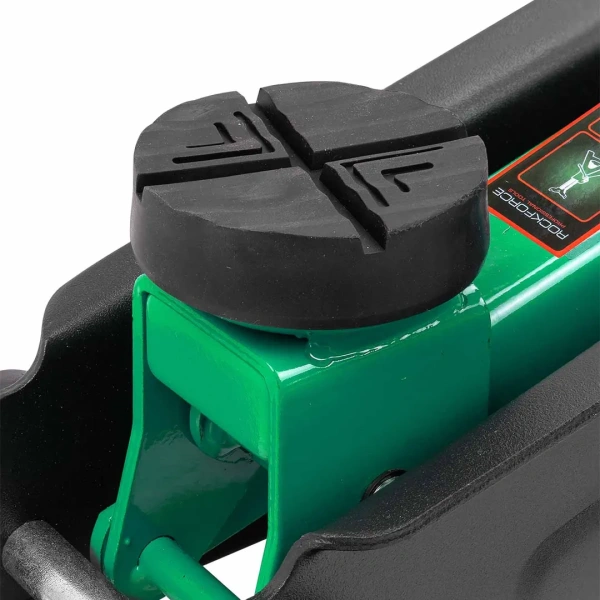 Домкрат подкатной гидравлический с резиновой накладкой 2 т (h min 135мм, h max 385мм)