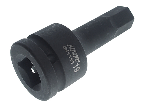 Бита-головка ударная JTC 641119 (3/4", HEX, Н19, L=100 мм)
