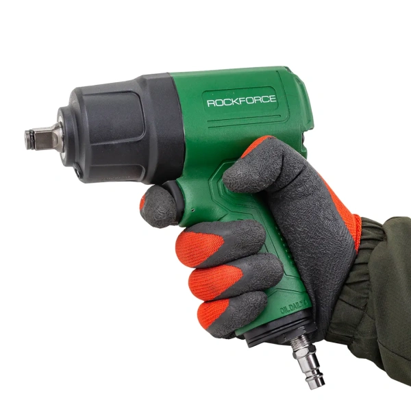 Пневмогайковерт ударный ''Twin Hammer''с реверсом и регулировкой усилия 1/2''(1100Hм, 7800 об/мин,6.3bar,вес 2.7кг)