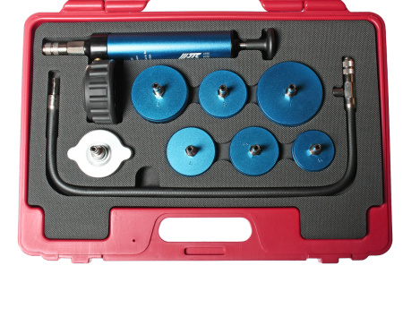 Набор инструментов для тестирования герметичности системы охлаждения грузовых автомобилей JTC 4150 (кейс)