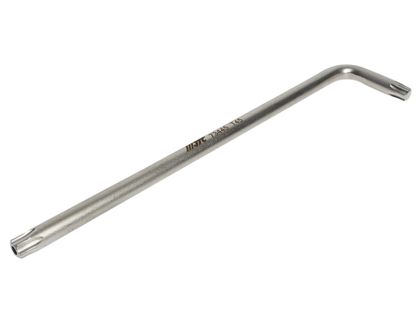 Ключ TORX Г-образный удлиненный JTC 73445 (T45H, L=200 мм)