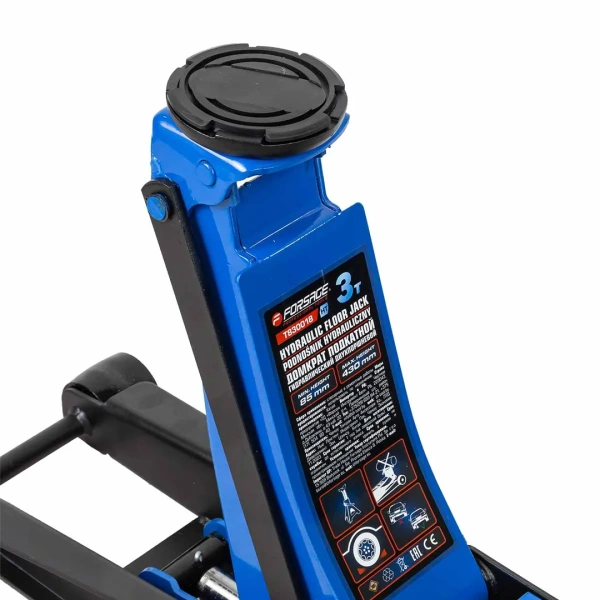 Домкрат подкатной гидравлический двухпоршневой 3т (h min 85мм, h max 430мм)