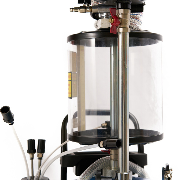 Установка маслосборная ROSSVIK V-2096 (с предкамерой, бак 65 л, воронка, щупы)