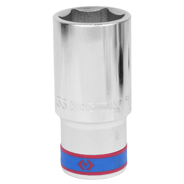 Головка торцевая глубокая шестигранная 3/4", 33 мм KING TONY 623533M