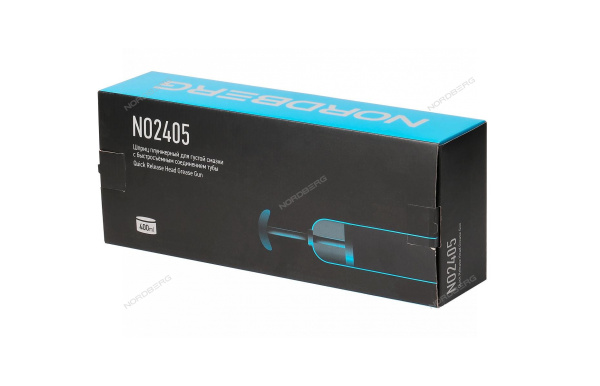 Шприц плунжерный для густой смазки 400 мл NORDBERG NO2405