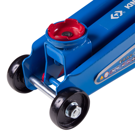 Домкрат гидравлический подкатной КЕЙС KING TONY 9TYT138-02A-BA (2Т)