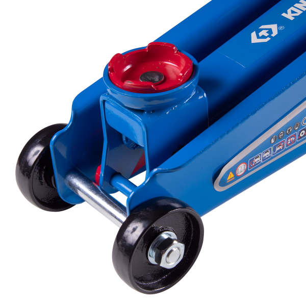 Домкрат гидравлический подкатной КЕЙС KING TONY 9TYT138-02A-BA (2Т)
