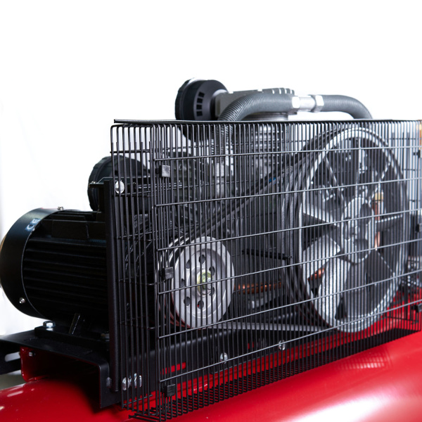 Компрессор ROSSVIK СБ4/Ф-500.LB75 (950 л/мин, 10 бар, ресивер 500 л, 380 В/5,5 кВт, RAL3001, красный)