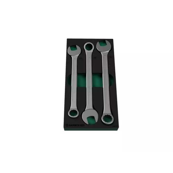Набор ключей комбинированных GARWIN PRO 646075 (27, 30, 32 мм, 3 пр., в ложементе EVA)
