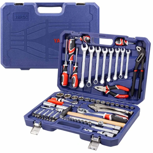 Набор инструментов 78пр. 1/4'', 1/2''(6гр.)