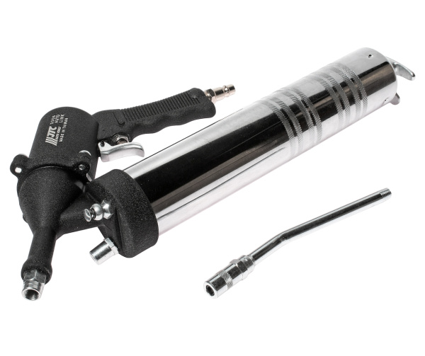 Шприц плунжерный пневматический импульсный JTC 3306 (400 мл, 30-150 PSI, 2-10 атм., расход воздуха 6 атм.)