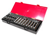 Набор инструментов TORX JTC K4241 (ключи E6-E24, головки E10-E24, 24 предмета в кейсе)