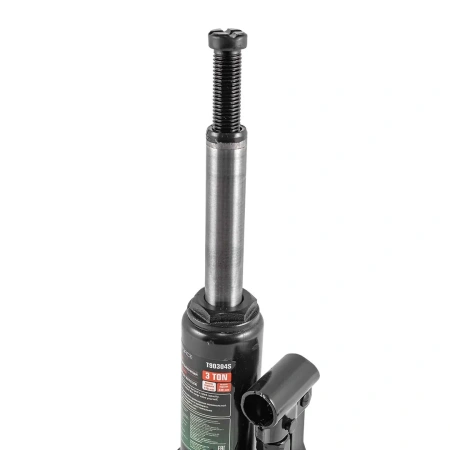 Домкрат бутылочный гидравлический с клапаном 3т (h min-180мм, h max-345мм, ход штока-105мм, ход винта-60мм) в кейсе