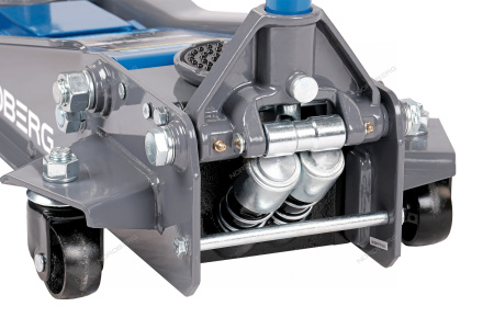 Домкрат подкатной с изменяемой высотой подхвата и регулируемой проставкой 2 / 3 т NORDBERG N32025