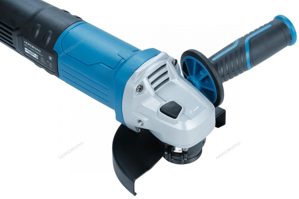 Угловая шлифовальная машин с регулировкой оборотов, Ø диска 125 мм, 3000-11000 об/мин, 1050 Вт NORDBERG NE211