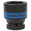 Головка торцевая ударная шестигранная KING TONY 853545M, 1", 45 мм