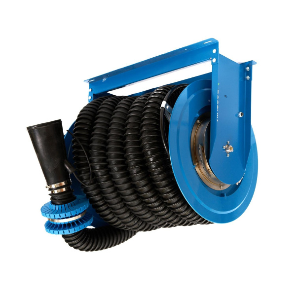 Катушка для удаления выхлопных газов ROSSVIK CA500007610ABS55F (шланг 76 мм*8 м, с вентилятором)