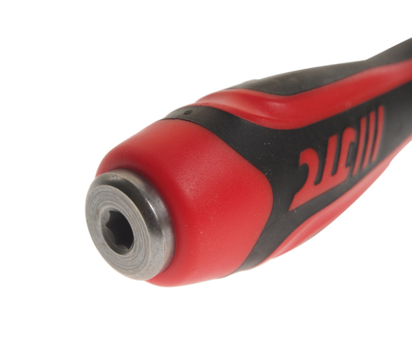 Отвертка крестовая усиленная со сквозным стержнем JTC 7618 (PH 2,0х100 мм)