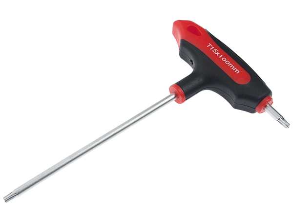 Ключ TORX Т-образный T15H с отверстием JTC 784815
