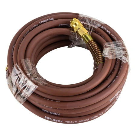 Шланг резиновый воздушный армированный с фитингами 8мм x 14мм x 10м