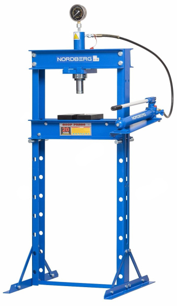 Пресс гидравлический усилие 20 тонн NORDBERG ECO N3620L