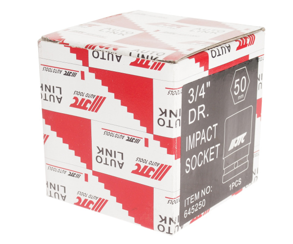 Головка торцевая ударная JTC 645250 (3/4", 50 мм, L=72 мм)