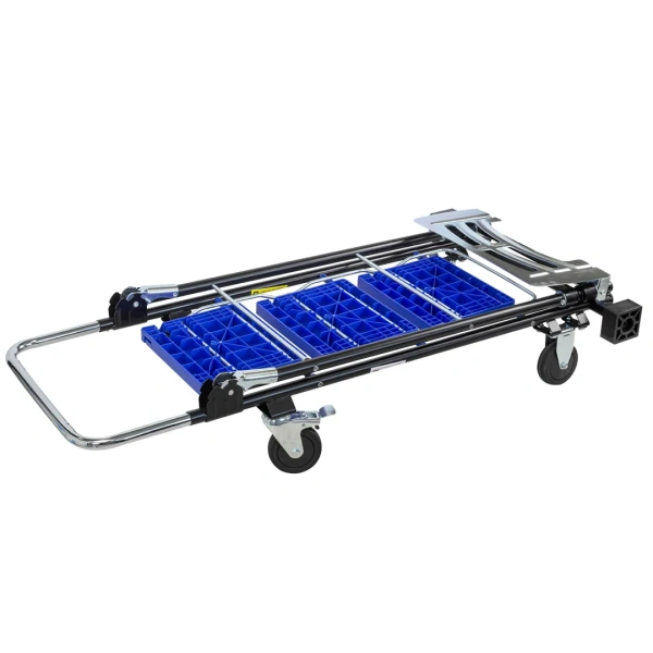 Тележка универсальная складная 4в1(платформенная 120х46х24см,100кг,ручная 160х46х82см 100кг,вертикальная 96х97х46см,70кг, стремянка114.5х70х46см,150кг