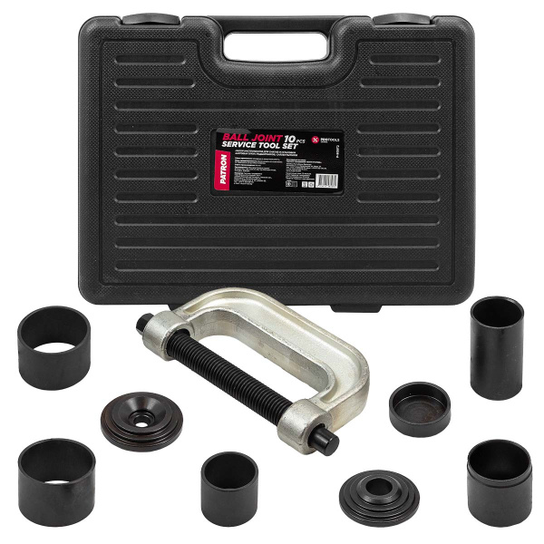 Набор инструментов для снятия и установки шаровых опор, подшипников, сайлентблоков 10пр.