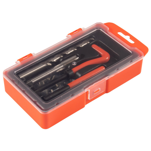 Набор для восстановления резьбы М10Х1,5 15 предметов кейс AFFIX AF35210150C