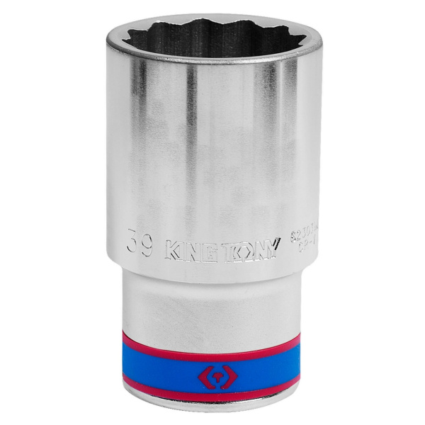 Головка торцевая глубокая двенадцатигранная 3/4", 39 мм KING TONY 623039M