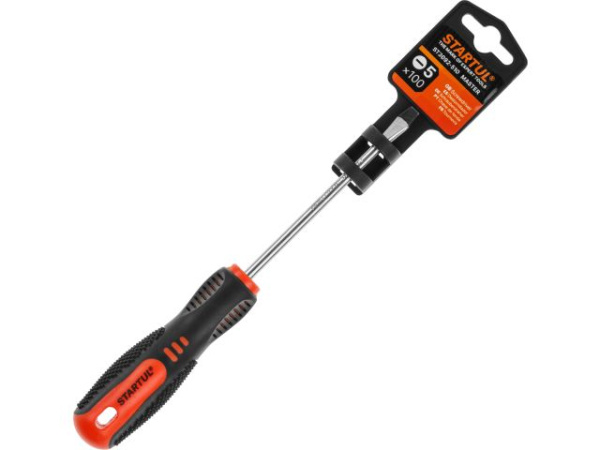 Отвертка "-" 5,0х100мм SL STARTUL MASTER (ST3092-510)
