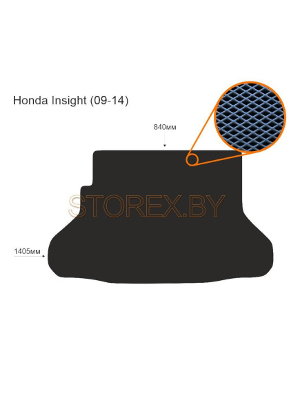 Honda Insight (09-14) Багажник copy