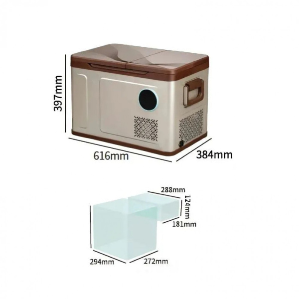 Автохолодильник Alpicool WH38 (12/24)