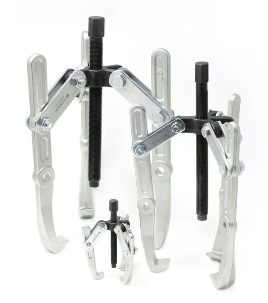 Съемник двух-трехзахватный переставной 4'' (Ø захвата- 100мм, длина лап- 100мм, лапы L-образные)