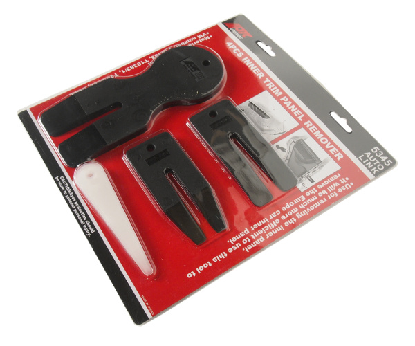 Набор съемников пистонов обшивки автомобиля JTC 5345 (4 предмета)