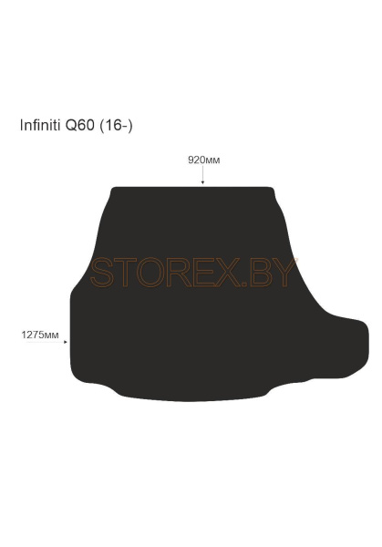 Infiniti Q60 (16-) Багажник copy