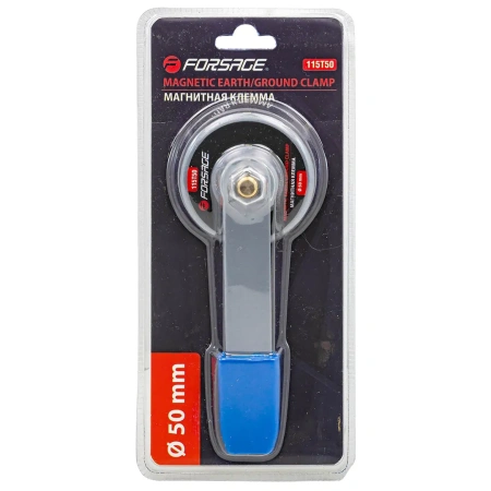 Магнитная клемма ''масса''(диам.50мм), в блистере