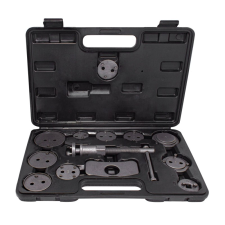 Набор инструментов для обслуживания тормозных цилиндров (правосторонняя резьба) 13пр., в кейсе