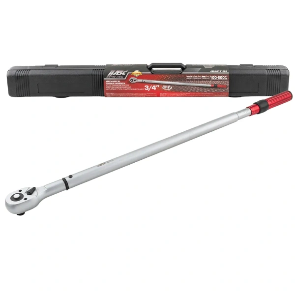 Ключ динамометрический щелчкового типа с быстрой фиксацией 100-600Нм, 3/4''