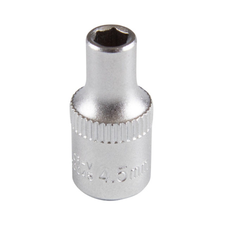 Головка торцевая стандартная шестигранная 1/4" 4,5 мм AFFIX AF00020045