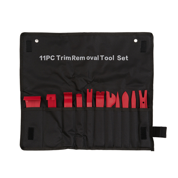 Набор съемников для демонтажа облицовочных панелей ROSSVIK ST123 (11 предметов)