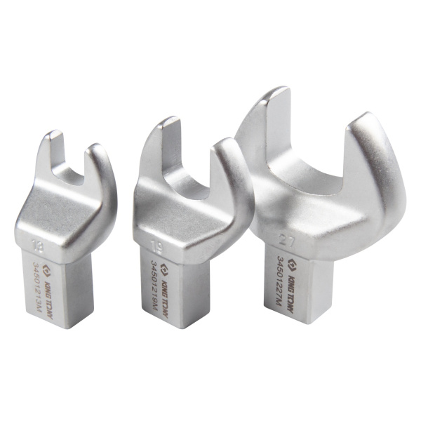 Ключ динамометрический серии "FIT" KING TONY 345203D11MR (14х18 мм, с набором рожковых насадок 13-30 мм, 60-340 Нм, кейс)