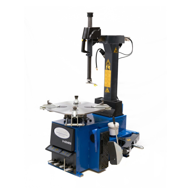 Станок шиномонтажный автомат ROSSVIK V-624RS 380 (до 24", 380 В, цвет синий, RAL5005)