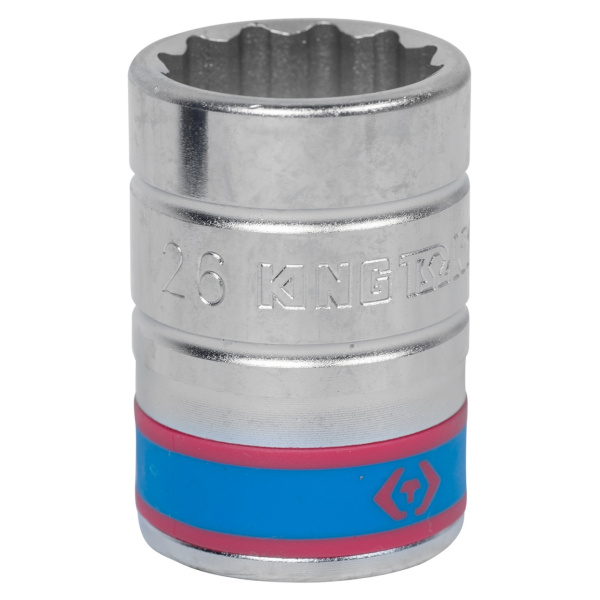 Головка торцевая стандартная двенадцатигранная 3/4", 26 мм KING TONY 633026M