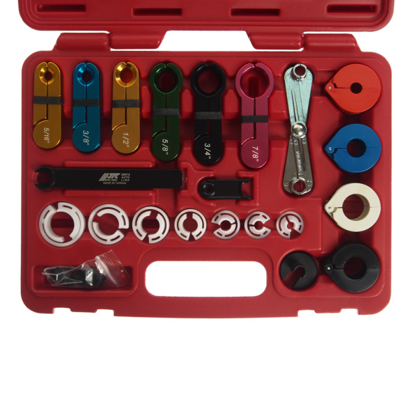 Набор приспособлений для разъединения шлангов топливных и охлаждающих систем JTC JW0715