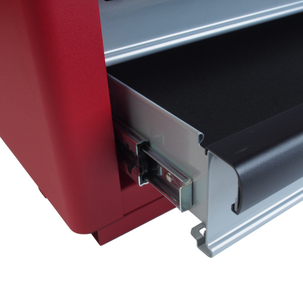 Ящик для инструмента красный JTC 5639 (3 секции средней глубины)