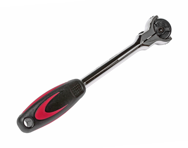 Трещотка шарнирная с резиновой рукояткой JTC 3417A (1/2", 72 зуба, 305 мм)