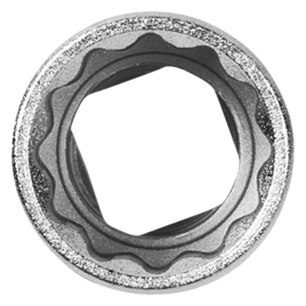 Головка торцевая стандартная двенадцатигранная 1/2", 22 мм KING TONY 433022M